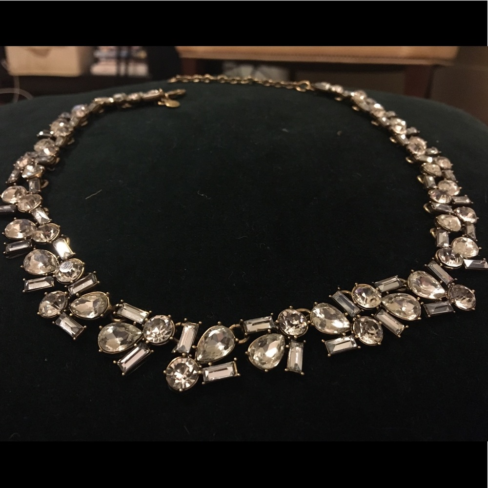 J.Crew Crystal Statement Necklace